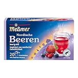 Meßmer Ländertee Nordische Beeren | 20 Teebeutel | Früchtetee mit...