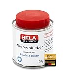 HELA® Neoprenkleber transparent – elastischer Gummikleber für Gummi, Neopren...