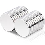 20 Stück Magnete 15x2mm Neodym Magneten Extra Stark, Magnete Stark Groß Runde...