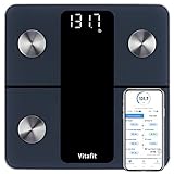 Vitafit Personenwaage Körperfettwaage mit APP 182kg, Professionelle Fabrik SEIT...