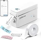 POLONO Etikettendrucker, P31s Bluetooth Etikettiergerät Selbstklebend...
