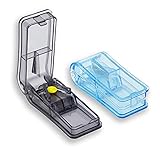 GeekerChip Tablettenteiler,pillenteiler,medikamententeiler,für Große und...