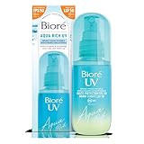 Bioré UV Aqua Rich LSF 50 Unsichtbares Gesichtsspray - Inhalt: 60 ml -...