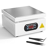 Kidken Elektrische Heizplatte Vorwärmstation 200X200MM Löt-Heizplatte 700W...