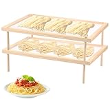 Nudeltrockner,Stapelbarer Nudel Trockengestell,Flaches Trockennetz aus...