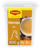 MAGGI Professional Klare Hühnersuppe, sofort löslich, Ergiebigkeit 36L, 1er...
