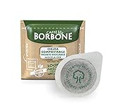 Caffè Borbone Kompostierbare Kaffeepads, Dek - Entkoffeinierte Kaffeemischung -...