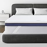 BedStory Topper 120x200, 7,5cm Höhe H3&H2 Gel Memory Foam Topper, Öko-TEX®...