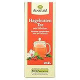 Alnatura Bio Hagebutte Tee mit Hibiskus, 20 Beutel, 50g