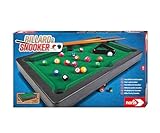 Noris 606167704 Pool Billard & Snooker inkl. 2 Queues, 16 Billard-und 17 Snooker...