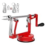 ARSUK Apfelschäler - (3 Zusätzliche Klingen) Schäler, Entkerner, Schneider,...