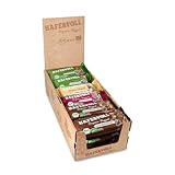 HAFERVOLL Organic Mixbox, 4 Flapjack-Sorten, 18 x 60g Bio-Müsliriegel,...