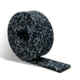 CCLIFE Terrassenpads Rolle 2m Bautenschutzmatte Gummigranulat 50x8mm Wasserdicht...