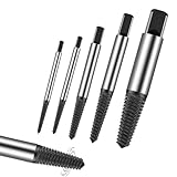 Daoxue 5-teilig Schraubenausdreher Set - Linksausdreher Set, Kaputte Schrauben...