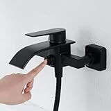 Kelleria Badewannenarmatur - Wasserfall Design Wasserhahn Badewanne, Messing...