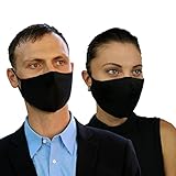 FLOWZOOM Pack of 2. Fabric masks, mouth and nose protection, face mask, washable...