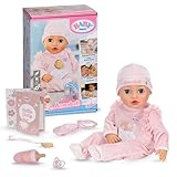 BABY born Annabell 43cm, weiche Puppe mit 7 elektronischen Funktionen und Sound...