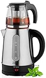 Teekocher | 2200 Watt | Überhitzungsschutz | 100% BPA-Frei | Sicherheitsglas |...