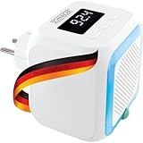 SCHWAIGER Steckdosenradio Radiowecker Radio Wecker Steckdose FM UKW Bluetooth...