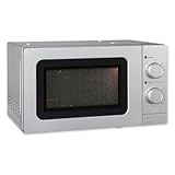 Exquisit Mikrowelle WP 700 J17-3 silber | 700 W Leistung | 20 L Garraum |...