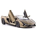 TGRCM-CZ 1/36 Lamborghini Sián FKP37 Guss Auto Modell, Zink Legierung Kinder...