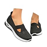 Schuhe Damen Sneaker, Sneaker Damen Diabetiker Schuhe Vermascht Walkingschuhe...
