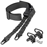 Taktischer Zweipunkt-Sling-2er-Pack Picatinny QD-Schling-Schwenk halterungen...