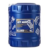 10 Liter MANNOL Hydrauliköl ATF AG55 Hydraulic Fluid Automatikgetriebeöl Gear