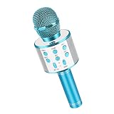 LDERFIV Mikrofon Kinder, 5 in 1 Bluetooth Mikrofon Karaoke, Ab 5 6 7 8 9 10 11...