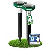 GRUNDIG Maulwurf Vertreiber Wühlmausschreck 2erPack - SCHNELLE Ergebnisse mit...