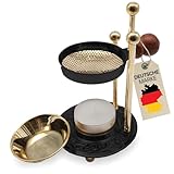 SonKo Weihrauchbrenner Räucherstövchen mit Sieb zum Räuchern und Meditation -...