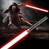 Laserschwert Kinder, RGB 15 Farben 2 in 1 Lichtschwert, Duell Lightsaber mit 4...
