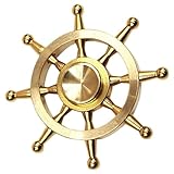 OSALADI Lenkrad Aus Messing Bootsrad- Ruder Im Mediterranen Stil Viel Glück Zu...