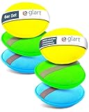 Glart 46PP Mikrofaser Auto Handpolierschwamm 6er Set, 130x25 mm, Wax Applikator...