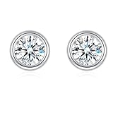 Deyanse Klein Ohrstecker Ohrringe, 925 Sterling Silber Ohrstecker für Damen...