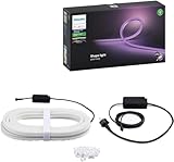 Philips Hue White & Color Ambiance Outdoor Lightstrip 5m 1400lm, dimmbar, 16...