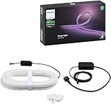 Philips Hue White & Color Ambiance Outdoor Lightstrip (5 m), dimmbarer LED...