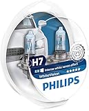 Philips WhiteVision Xenon-Effekt H7 Scheinwerferlampe 12972WHVSM, 2er-Set