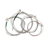 4 StüCke/SäTze Kontrabass Saiten Kontrabass Saiten 4/4 3/4 1/2 1/4 1/8 GrößE...