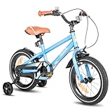 STITCH Kinderfahrrad für 3-5 Jahre Mädchen & Jungen, 14 Zoll Kinderfahrrad mit...