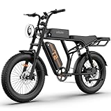 URLIFE 20 * 4' Fat-Tire Elektrofahrräder für Erwachsene, E Bike mit 48V 15.6Ah...