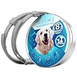 DREEMZ ® Zeckenhalsband für Hunde - Flohhalsband hundeFlohschutz Halsband für...