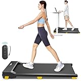 Walking Pad mit Sechs-Punkt-Stoßdämpfung, leises Laufband Schreibtisch, ‎2,5...