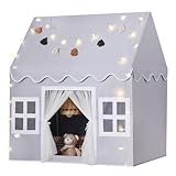 Wilwolfer Kinder Spielzelt mit Matte für Kleinkinder: Prinzessinnen Spielhaus...