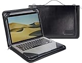 Broonel - Laptop Schultertasche Aus Schwarz Leder - kompatibel mit dem Acer...
