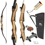 Special Set Wild Honey - Take Down - 68 Zoll / 24 lbs - Einsteiger Recurvebogen;...
