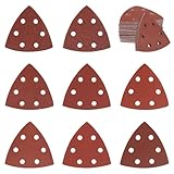 120 Stück Schleifpapier Dreieckschleifer 93x93x93mm Deltaschleifer...