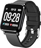 Tipmant Smartwatch Herren, Fitnessuhr Herren mit Pulsmesser, Blutdruckmessung,...