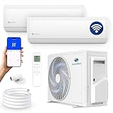 ZENIRO Multi Split Klimaanlage 2 Innengeräte Set (2 x 3,5kW) Klimagerät Air...
