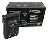 PATONA Premium BP-95W V-Mount 6600mAh Ersatzakku USB D-TAP Output kompatibel mit...